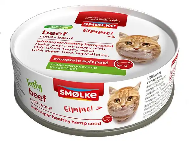Beste Prijs Smølke kattenvoer Soft Paté Beef 80 gr