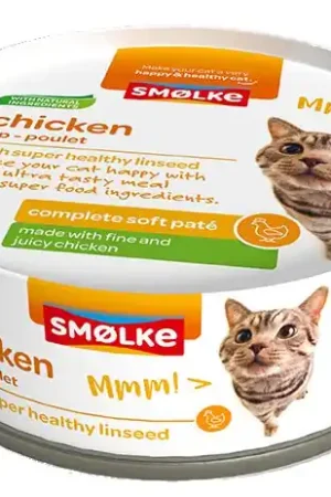 Bestseller Smølke kattenvoer Soft Paté Chicken 80 gr