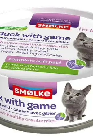 Speciale Aanbieding Smølke kattenvoer Soft Paté Duck & Game 80 gr