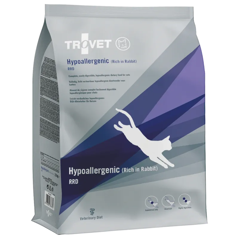 Trovet Kattenvoer Hypoallergenic Rich in Rabbit RRD 2,5 kg Nieuw