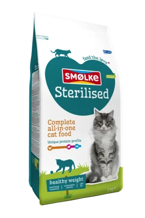 Laatste Versie Smølke kattenvoer Sterilised 2 kg