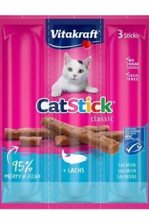 Hoge Kwaliteit Vitakraft Cat Stick zalm MSC 18 gr