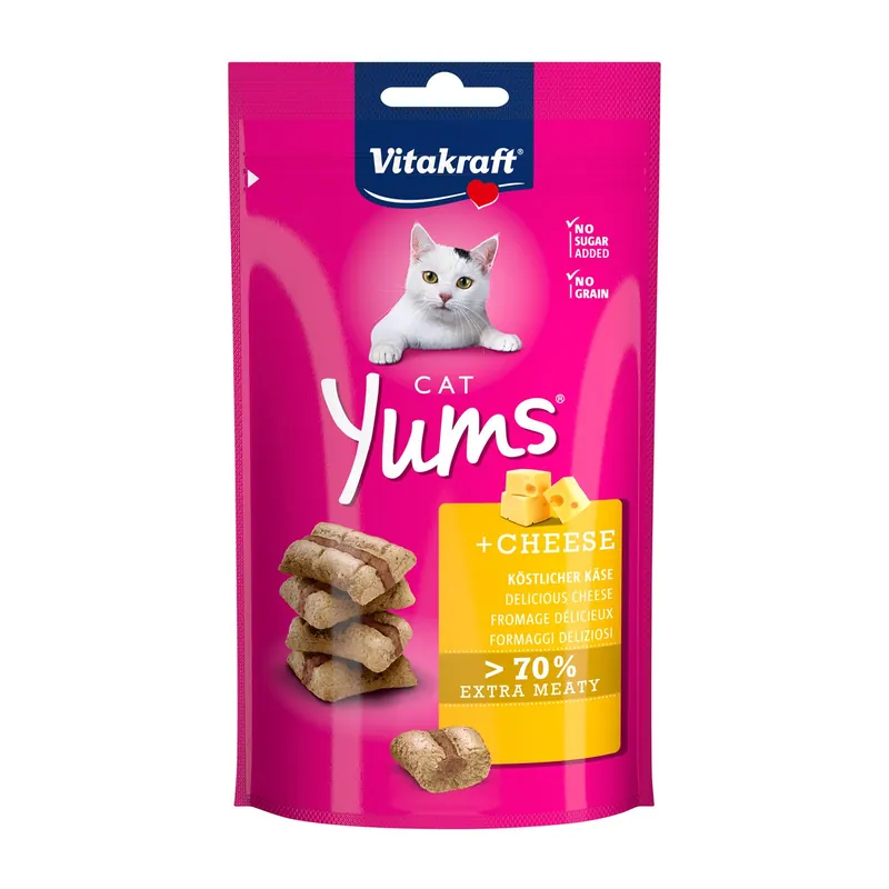 Vitakraft Cat Yums kaas 40 gr Hoge Kwaliteit