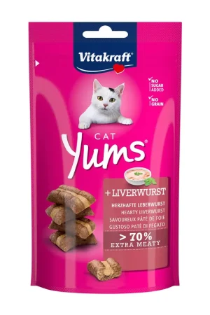 Vitakraft Cat Yums leverworst 40 gr Finale Uitverkoop