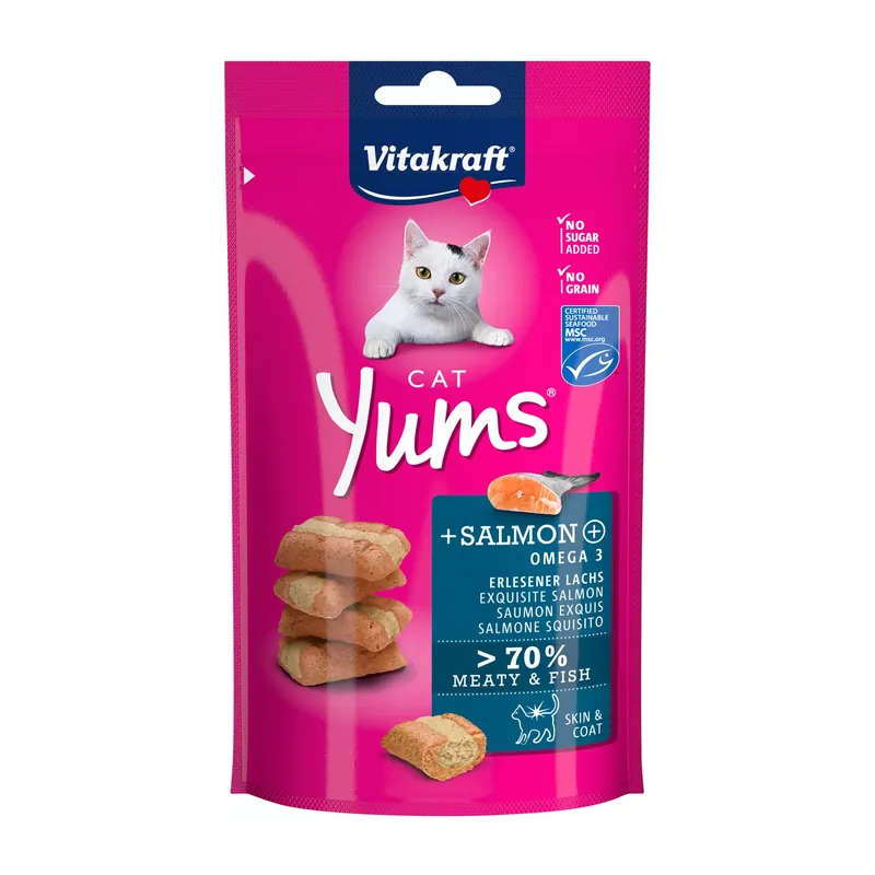 Veilige Betaling Vitakraft Cat Yums zalm 40 gr