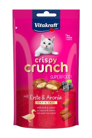 Vitakraft Crispy Crunch eend en aronia 60 gr Laatste Versie