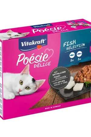 Vitakraft kattenvoer Poésie Déli Sauce Vis multipack 6 x 85 gr Bestel Nu