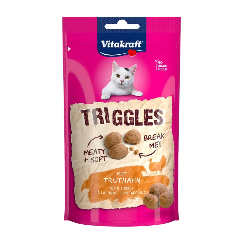 Beperkte Voorraad Vitakraft Triggles kalkoen 40 gr