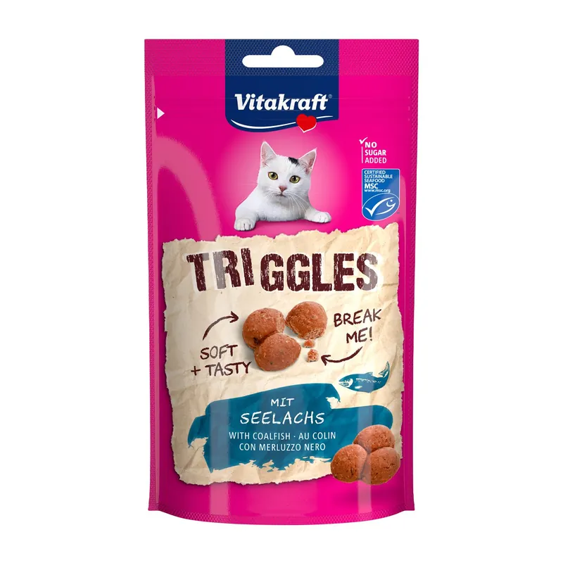 Vitakraft Triggles koolvis 40 gr Koop Vandaag