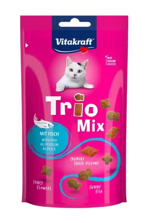 Vitakraft Trio Mix vis 60 gr Hoge Kwaliteit