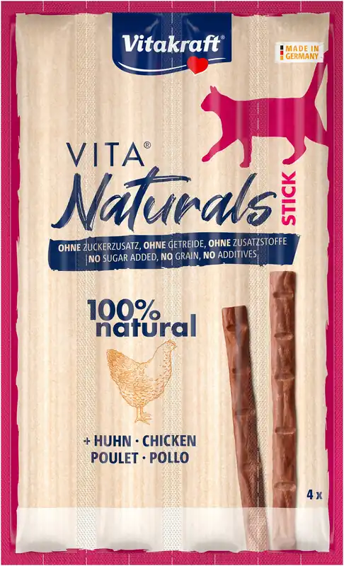 Finale Uitverkoop Vitakraft Vita Naturals Sticks Kip 4 st