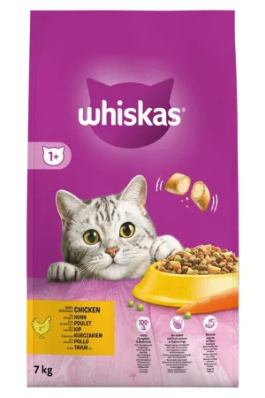 Whiskas Kattenvoer Adult Kip 7 Kg Hoge Kwaliteit