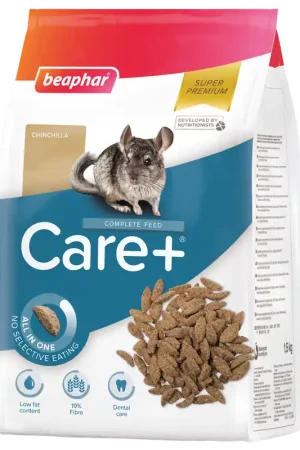 Snelle Levering Beaphar Care+ chinchilla 1,5 kg