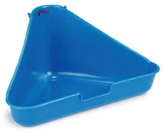 Beperkt Aanbod Beeztees hoektoilet voor fretten blauw