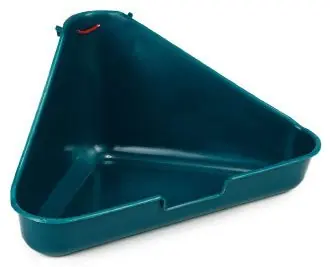 Veilige Betaling Beeztees hoektoilet voor fretten groen