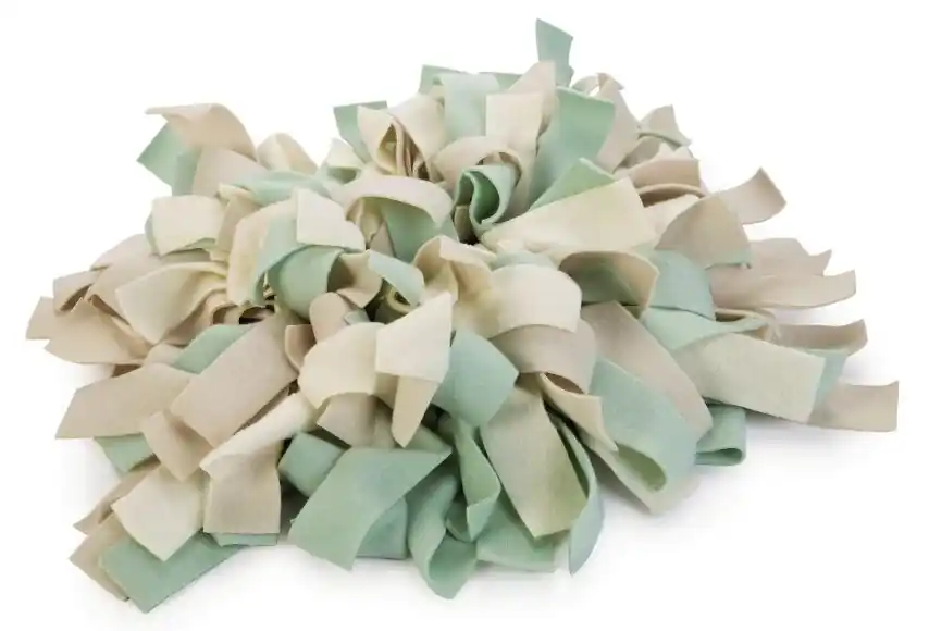Beeztees snuffelmat Wispy grijs/mint Lage Kosten