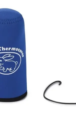Beeztees Thermocover Drinkfles 320 ml Blauw Op = Op