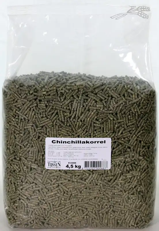 Beste Prijs Chinchillakorrels 4,5 kg
