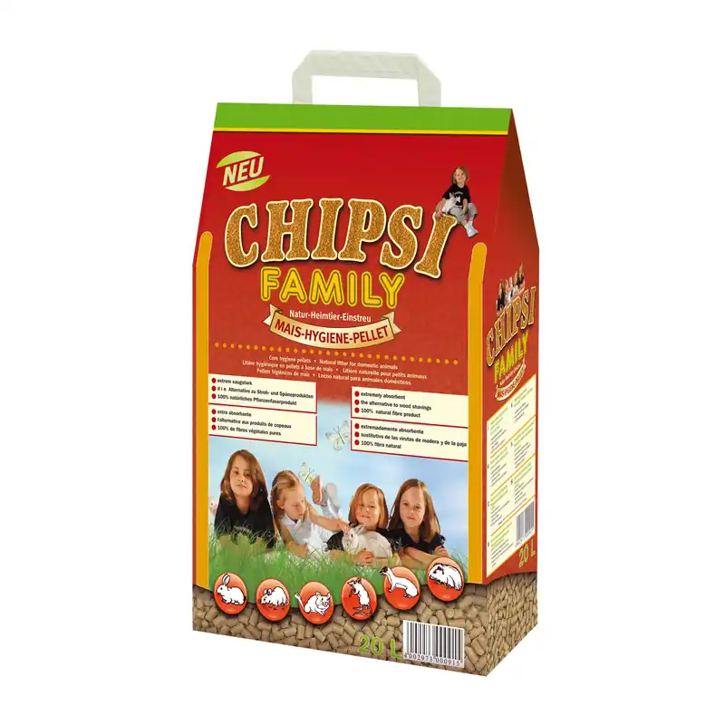 Koopje Chipsi Family bodembedekker 20 ltr