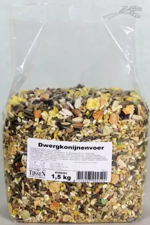 Dwergkonijnenvoer 1,5 kg Bestseller