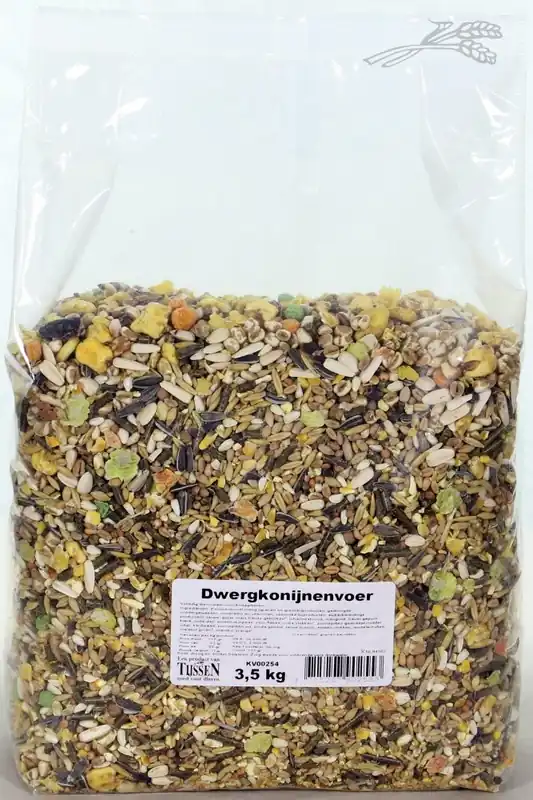 Merkproduct Dwergkonijnenvoer 3,5 kg