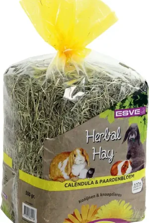 Goedkoop ESVE Herbal Hay calendula en paardenbloem 500 gr