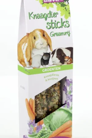 ESVE Knaagdiersticks Groenten Graanvrij 2 st Superprijs