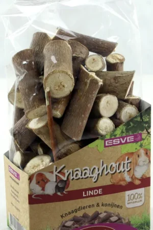 Aanbieding ESVE Knaaghout Linde Knaagdier 120 gr