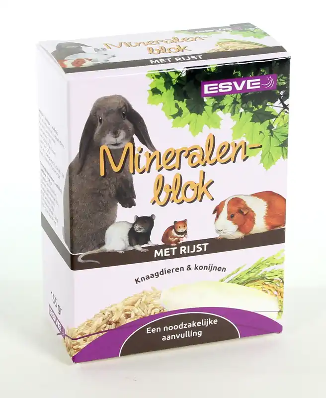 Direct Beschikbaar ESVE Mineralenblok met Rijst