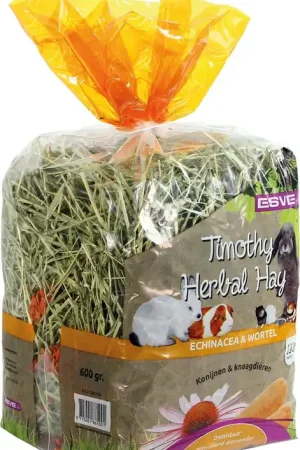 ESVE Timothy Herbal Hay echinacea en wortel 600 gr Bestseller
