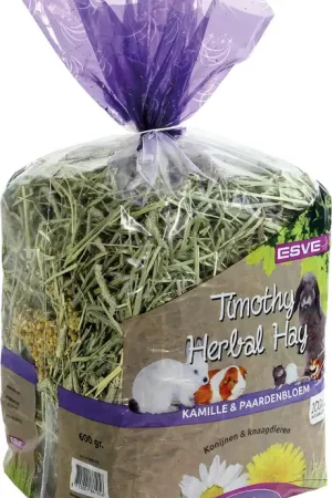 ESVE Timothy Herbal Hay kamille en paardenbloem 600 gr Gecertificeerd