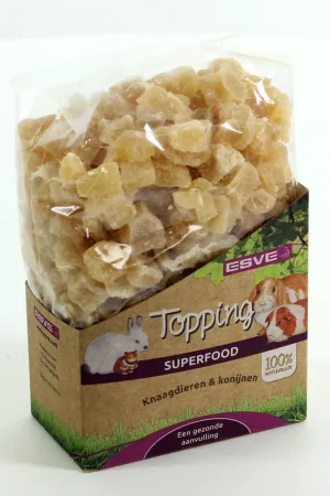 ESVE Topping Ananas Knaagdier 350 gr Lage Kosten