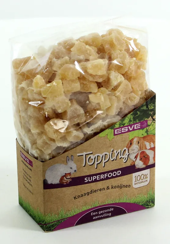 ESVE Topping Ananas Knaagdier 350 gr Lage Kosten