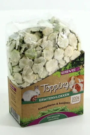 ESVE Topping Erwtenvlokken Knaagdier 225 gr Direct Verzonden
