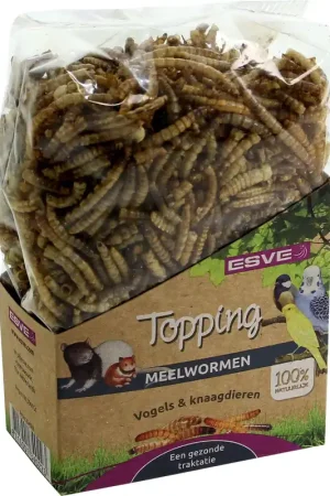 ESVE Topping Meelwormen Vogel/Knaagdier 70 gr Nu Kopen