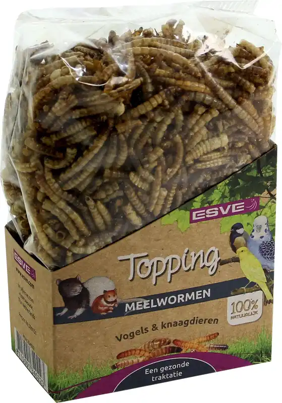 ESVE Topping Meelwormen Vogel/Knaagdier 70 gr Nu Kopen