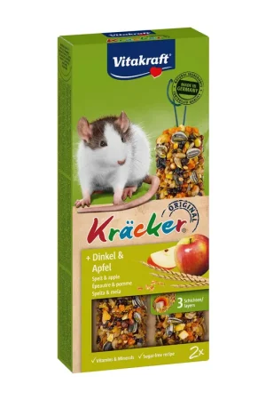 Must-Have Vitakraft Kräcker Original rat - spelt en appel 2 st