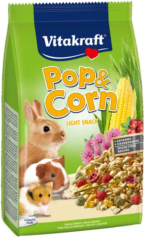 Finale Uitverkoop Vitakraft Pop & Corn 200 gr