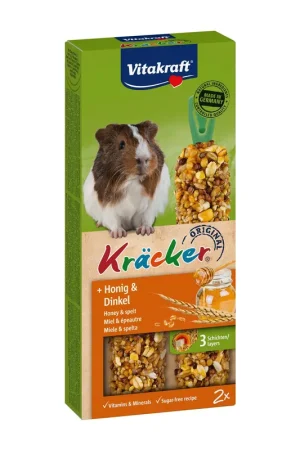 Bestel Nu Vitakraft Kräcker Original cavia - honing en spelt 2 st