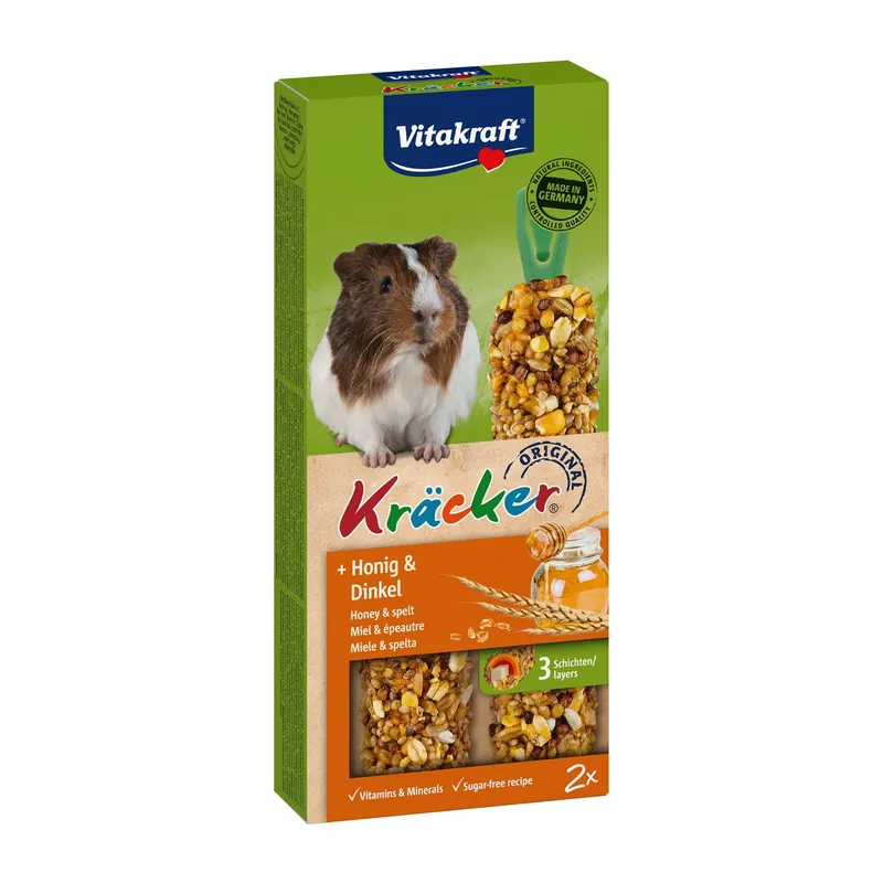 Bestel Nu Vitakraft Kräcker Original cavia - honing en spelt 2 st