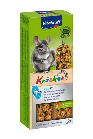 Vitakraft Kräcker Original chinchilla - Calci Fit 2 st Koop Vandaag