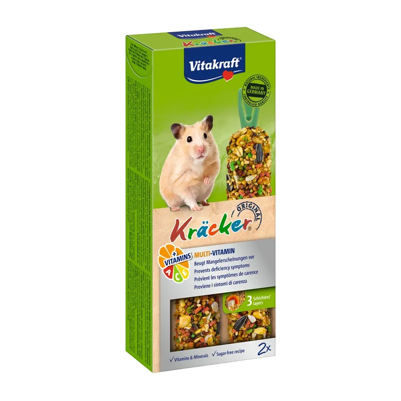 Meest Verkocht Vitakraft Kräcker Original hamster - Multi Vitamine 2 st