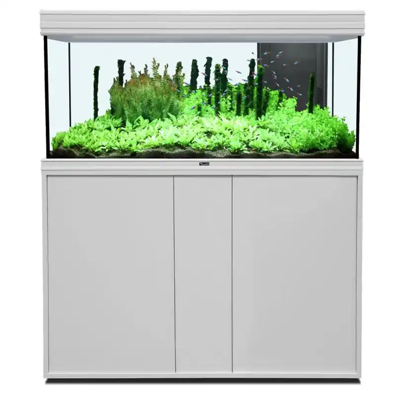 Op = Op Aquatlantis aquarium Fusion 120 x 40 LED Combinatie wit