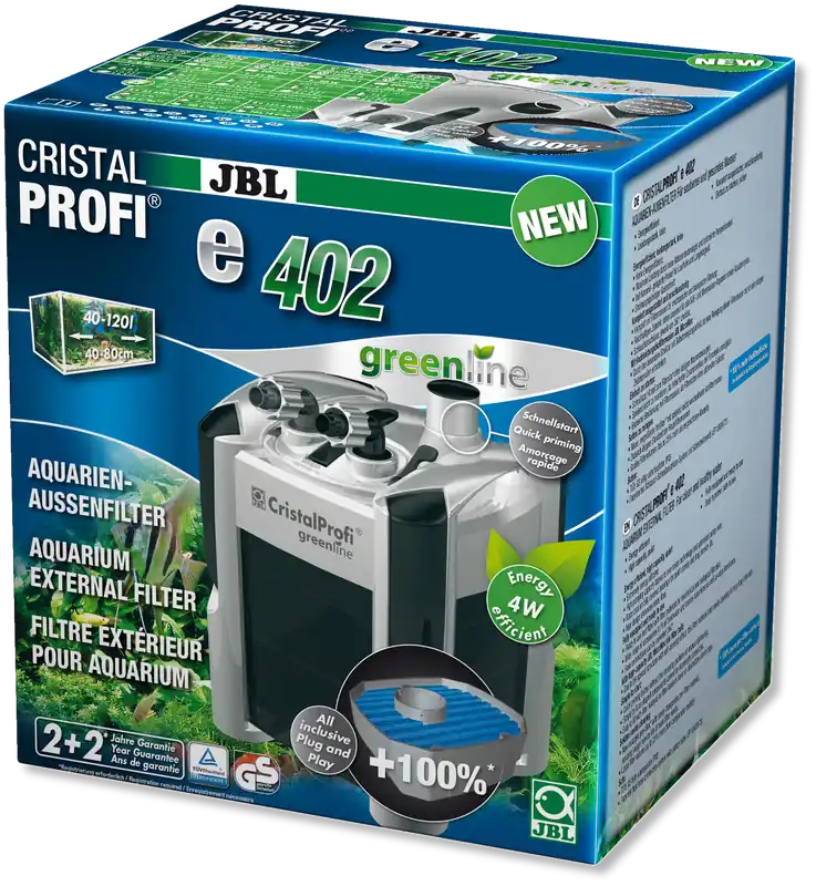 Finale Uitverkoop JBL buitenfilter CristalProfi e402 greenline