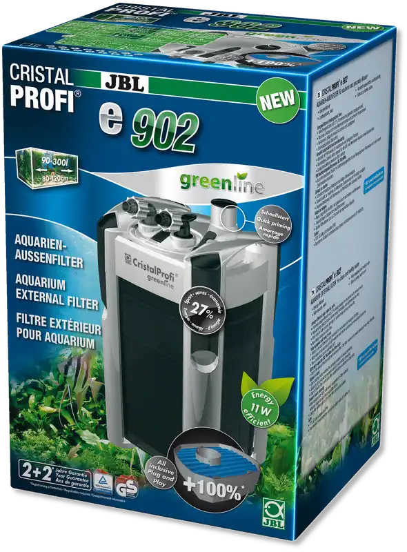 Rechtstreeks Van De Fabrikant JBL buitenfilter CristalProfi e902 greenline