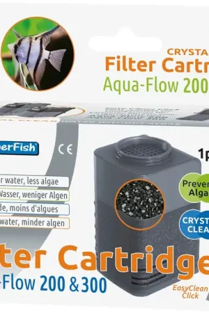 SuperFish Aqua-Flow 200/300 Crystal Clear cartridge 1 st Gratis Retour