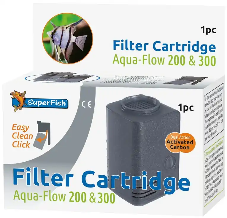 Bestel Nu SuperFish Aqua-Flow 200/300 Easy-Click cartridge 1 st