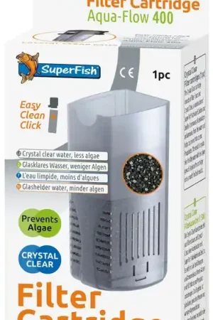 SuperFish Aqua-Flow 400 Crystal Clear cartridge 1 st Express Levering