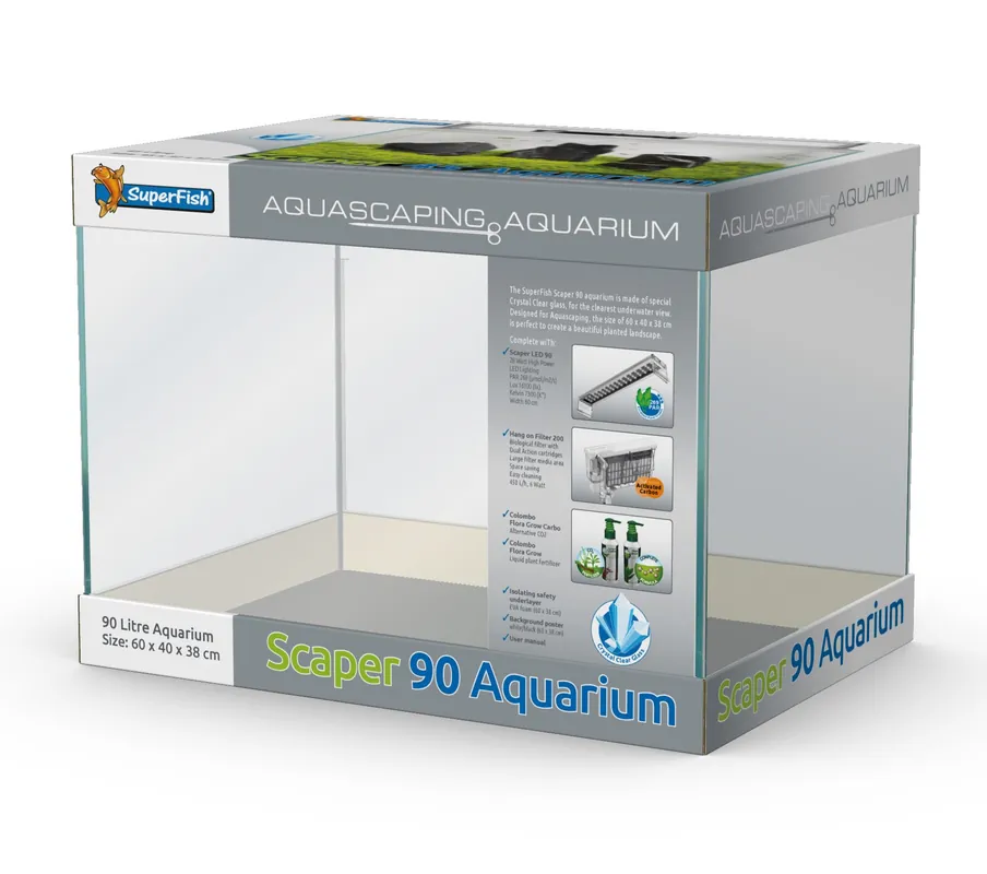 Weekendaanbieding SuperFish aquarium Scaper 90