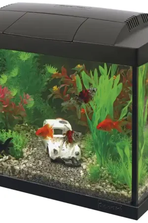 SuperFish aquarium Start 20 Goldfish kit zwart Finale Uitverkoop